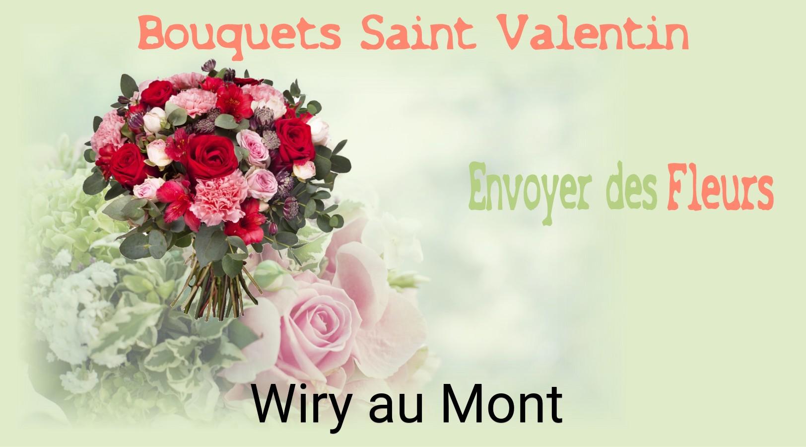 Roses de Saint-Valentin livrées à Wiry-au-Mont